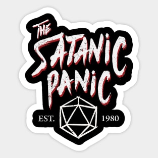 The Satanic Panic (Clean) Sticker